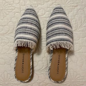 NEW Lucky Brand Bapsee Mule / Slide